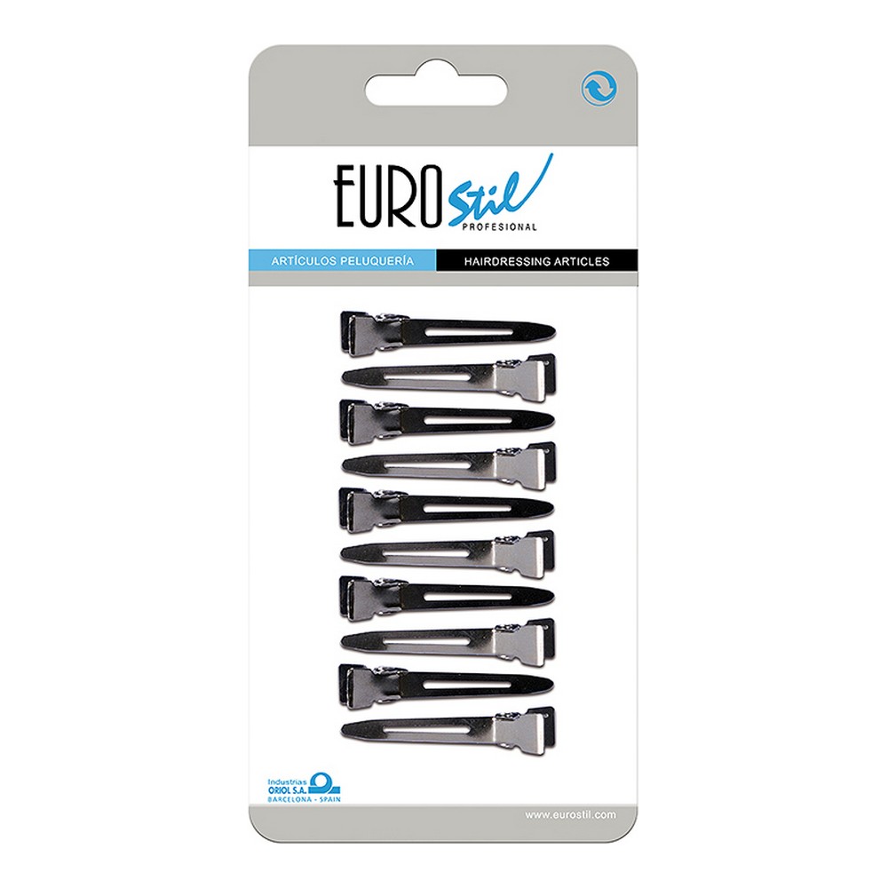 Hiuspinnit Eurostil metalli