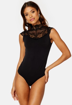 Pieces Naya Bodystocking Black XS/S