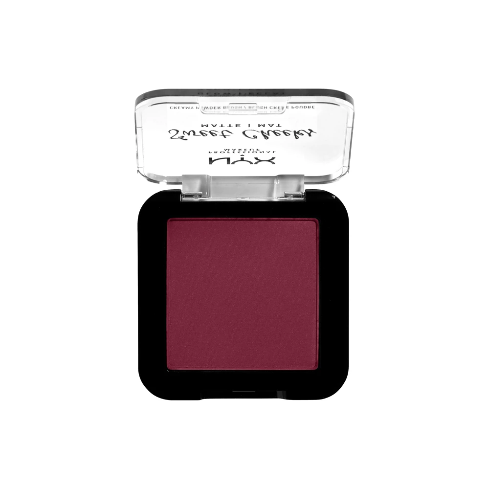 Sweet Cheeks Creamy Matte Powder Blush Red Riot