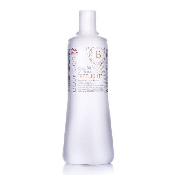 Värinpoistoaine hiuksille Blondor Freelights Wella (1000 ml) (1000 ml)