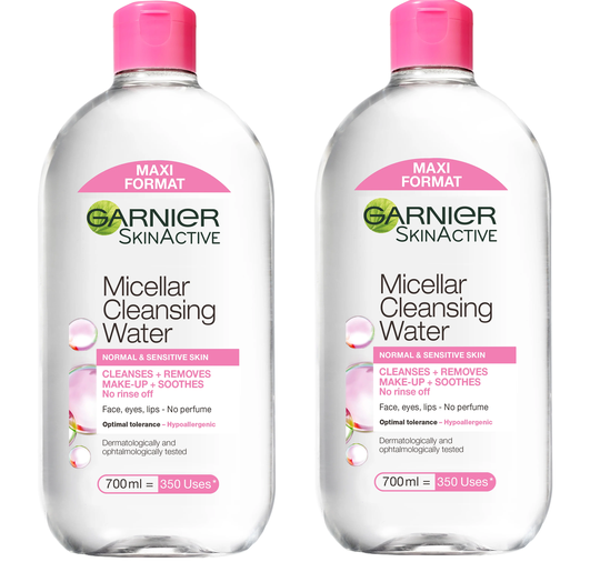 Garnier - 2 x Micellar Cleansing Water for Normal&Sensitive Skin