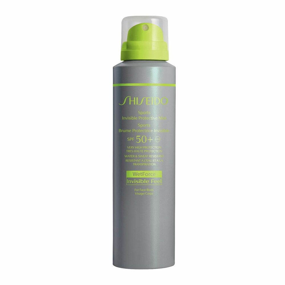 Suihke aurinkosuoja Sports Invisible Shiseido SPF 50+ (150 ml)