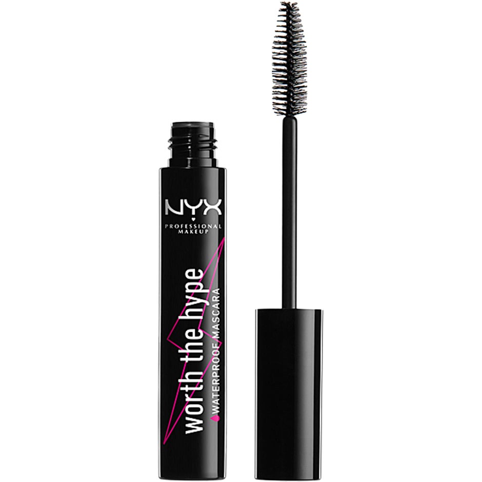 Worth The Hype Waterproof Mascara, 7 ml NYX Professional Makeup Ripsivärit