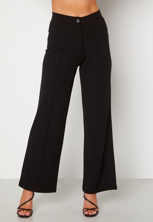 BUBBLEROOM Hilma soft suit trousers Black M