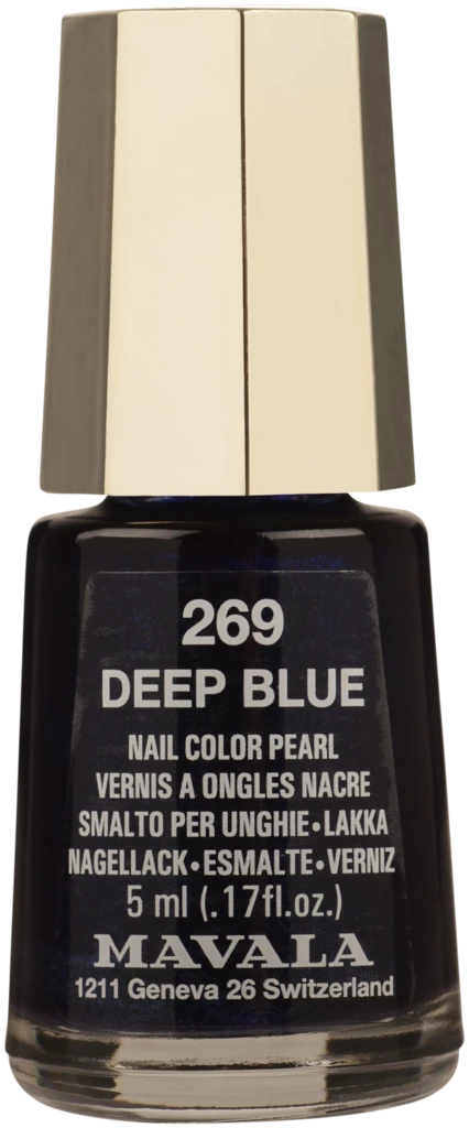 Mini Nail Polish 269 Deep Blue