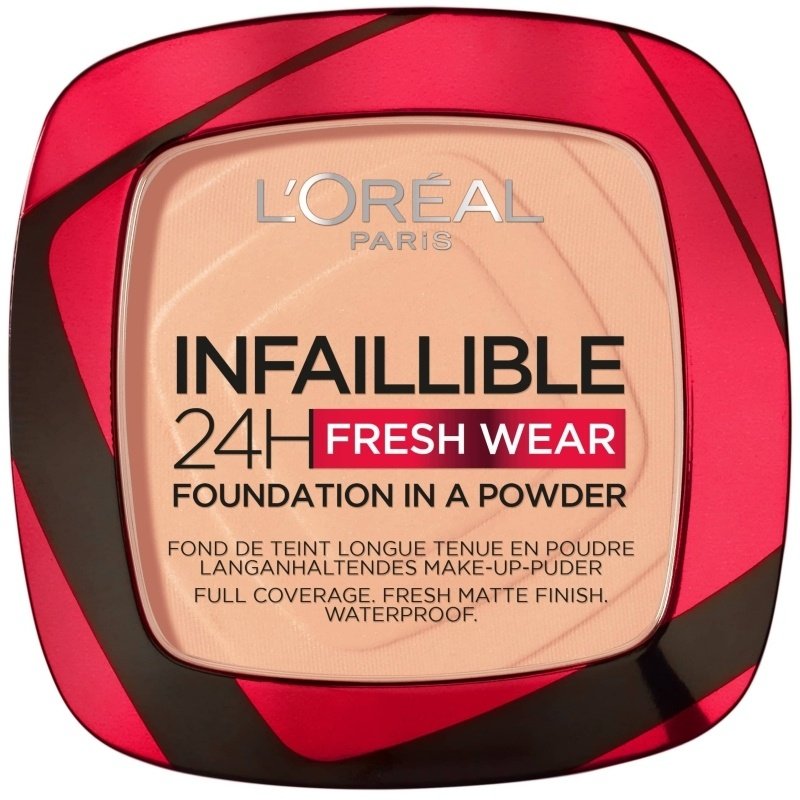 L'Oréal - Infaillible 24h Fresh Wear Powder Foundation - 245 Golden Honey