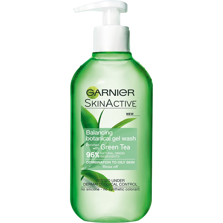 Skin Active Balancing Botanical Gel Wash, 200 ml Garnier Kasvojen puhdistus