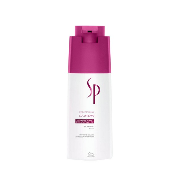 Väriä vahvistava shampoo Sp Color Save Wella(Kapasiteetti 1000 ml)