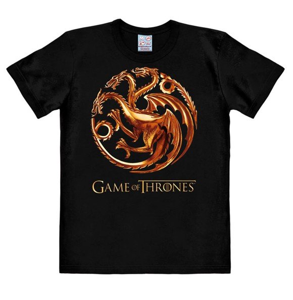 Game Of Thrones - Targaryen Dragons - Easyfit - black - Original licensed product