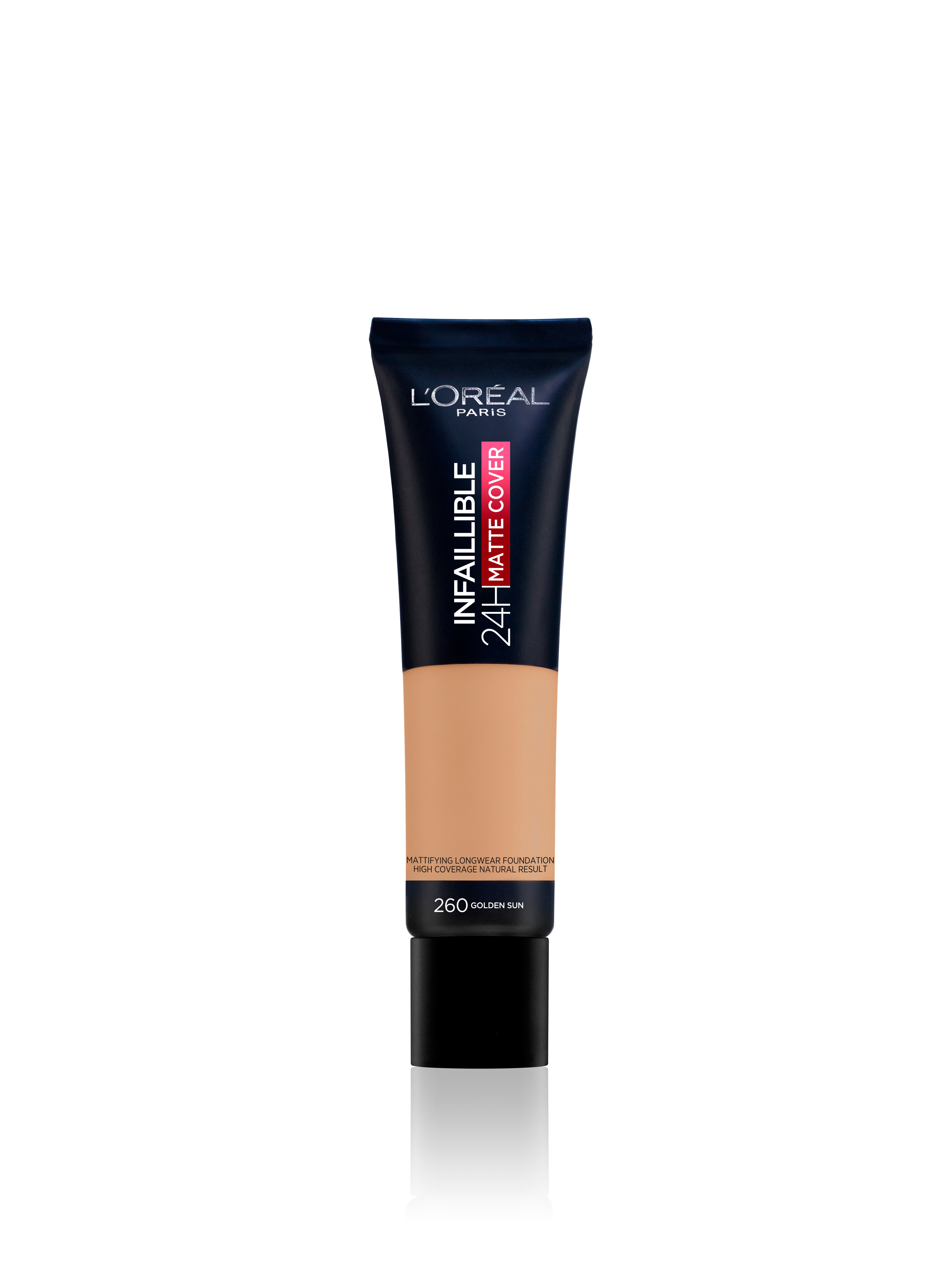 L'Oréal - Infaillible 24H Matte Cover Foundation - 260 Golden Skin