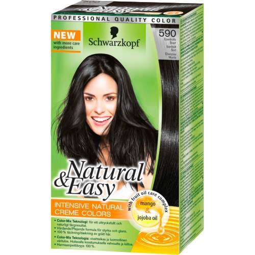 Natural & Easy 523 Ljus Isblond, Schwarzkopf Hiusvärit