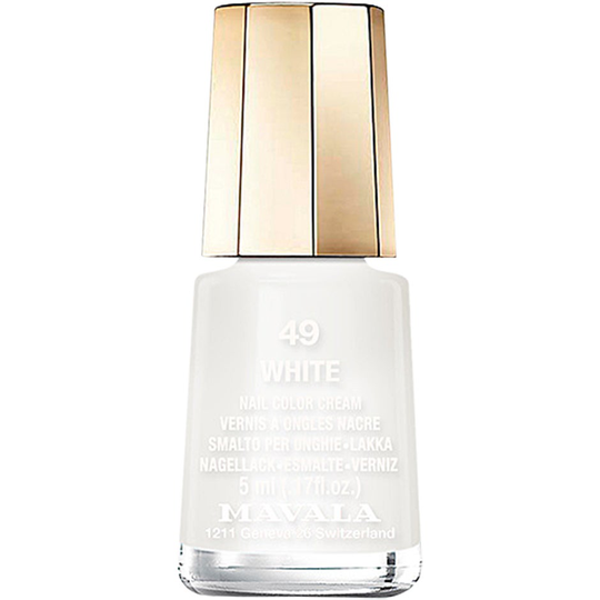 Mavala Nail Color Cream, 49 White, 5 ml Mavala Kynsilakat