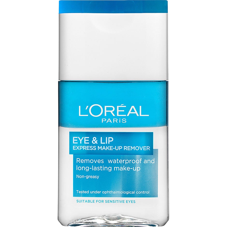 L'Oréal Paris Dermo Expertise Eye & Lip Make-up Remover Waterproof, 125 ml L'Oréal Paris Meikinpoistoaine