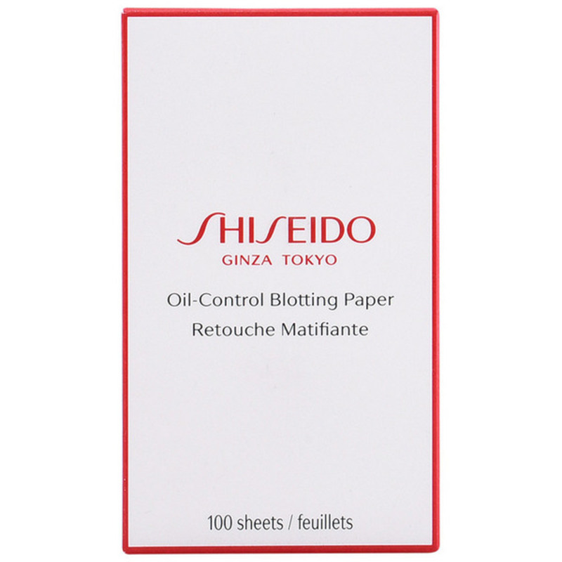 Adstringentit paperiarkit The Essentials Shiseido (100 uds)