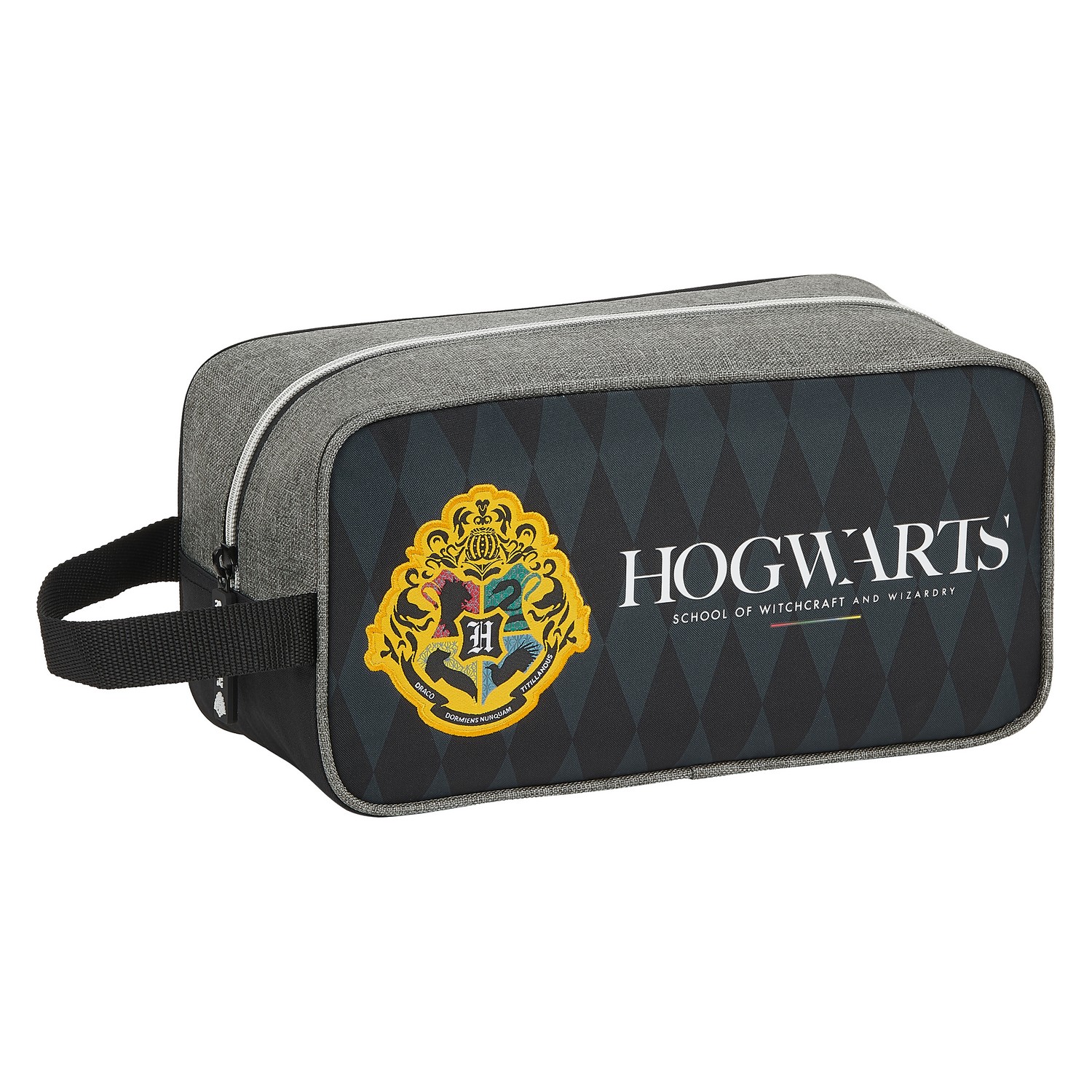 Kotelo matkatohveleille Hogwarts Harry Potter Musta Harmaa