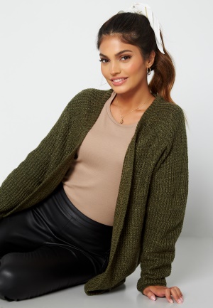 ICHI Odansa Knit Cardigan 190512 Ivy Green M