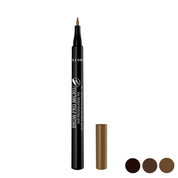 Kulmakarvakynä Brow Pro Micro Precision Rimmel London(Väri 82-orange crepe)