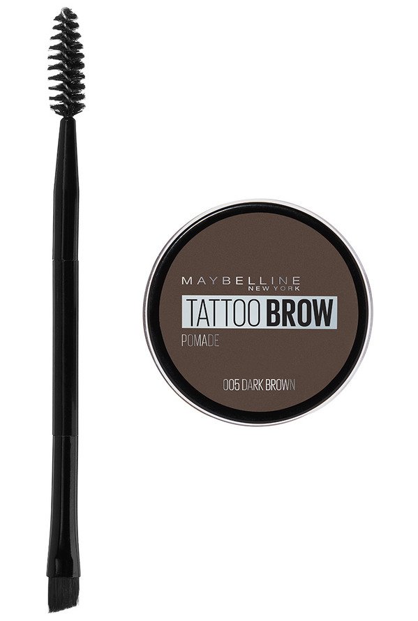 Maybelline - Tattoo Brow Pomade Pot - 05 Dark Brown