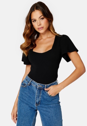 ONLY Kendra S/S Pullover Black XS