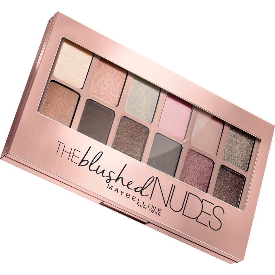 Maybelline Nude Palette Blushed Nudes, 9 g Maybelline Luomiväripaletit