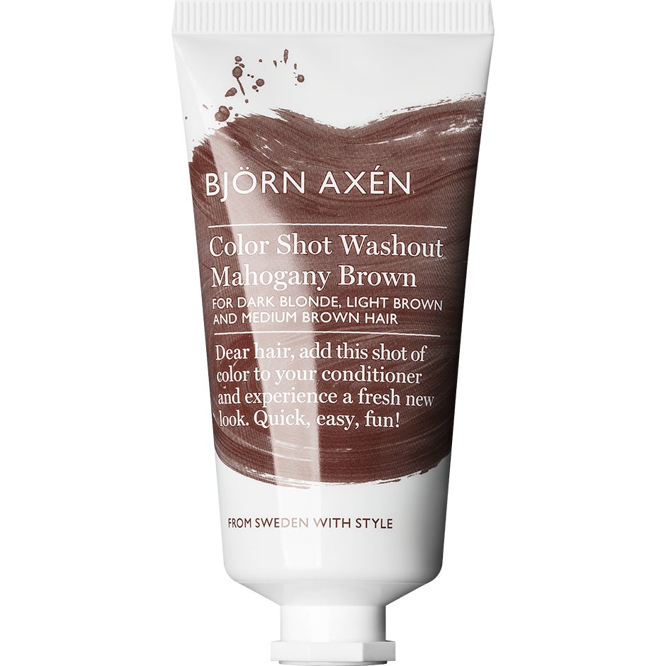 Björn Axén Color Shot Washout Mahogany Brown, 50 ml Björn Axén Ruskeat hiukset
