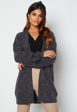 ICHI Novo Knit Cardigan 200319 Dark grey mel M