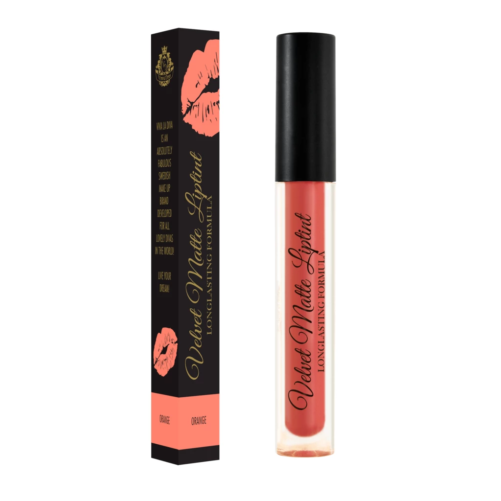Velvet Matte Liptint Orange