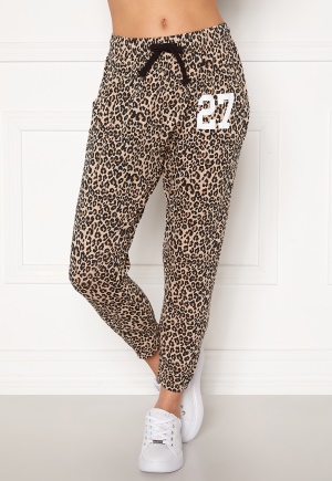 Happy Holly Carolyn pants White / Leopard / Black 52/54