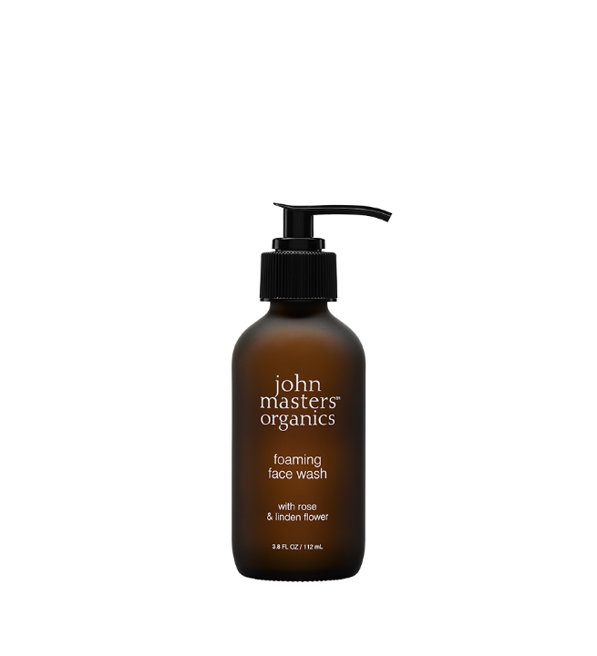 John Masters Organics - Foaming Face Wash w. Rose&Linden Flower 112 ml
