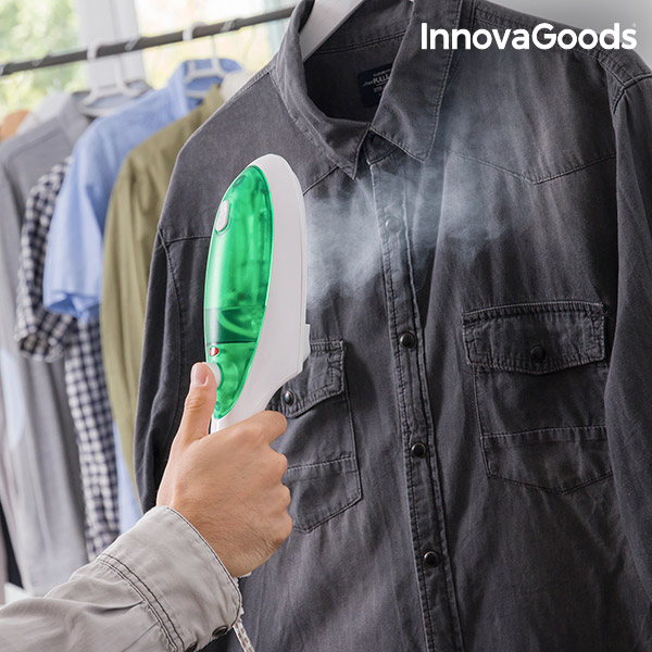InnovaGoods Pystyhöyrysilitin 1000W Valkoinen-vihreä