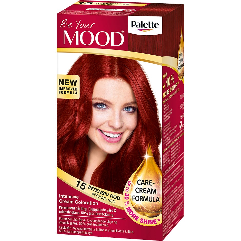Hair Colour, MOOD Punaiset hiukset