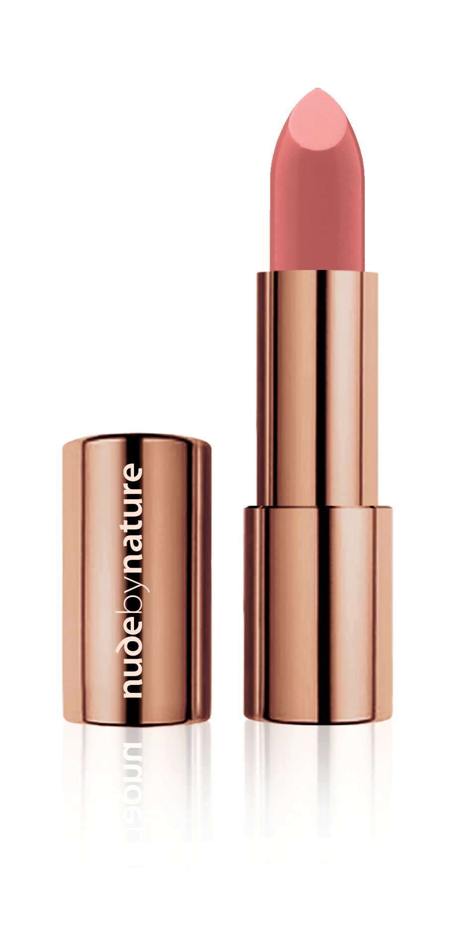 Nude by Nature - Moisture Shine Lipstick - 05 Pale Coral
