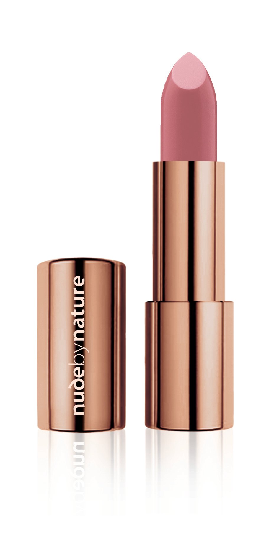 Nude by Nature - Moisture Shine Lipstick - 03 Dusty Rose
