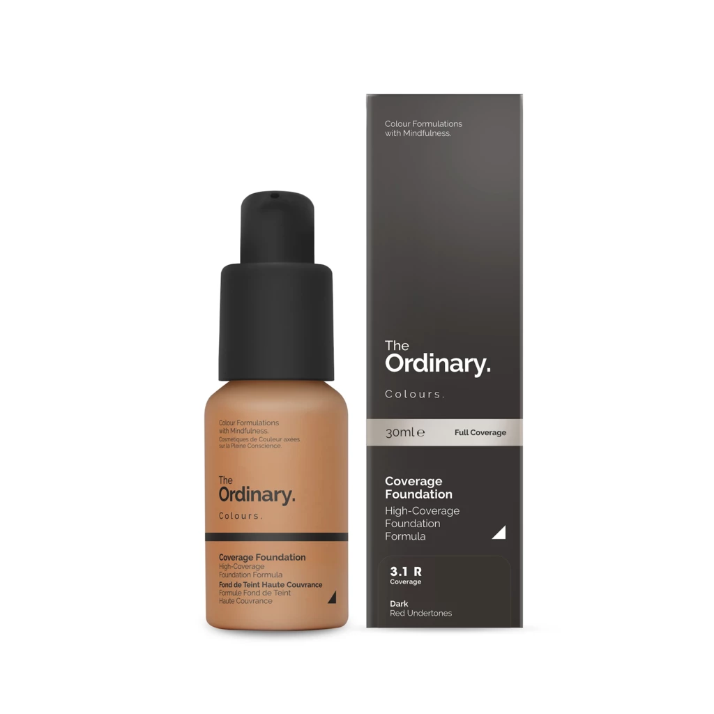 Coverage Foundation 3.1 R Dark Red