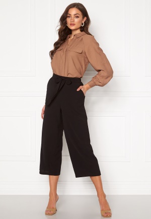 Pieces Kellie HW Culotte Pant Black XL